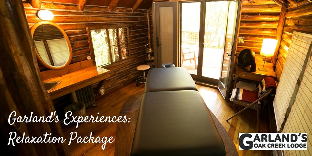 The Relaxation Package at Garland's Lodge is what you need to relax in Sedona. 
